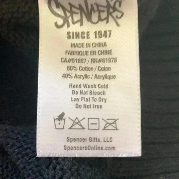 Spencer‘s Workshop Mens Holiday Season Sweater Size Large - Picture 4 of 4